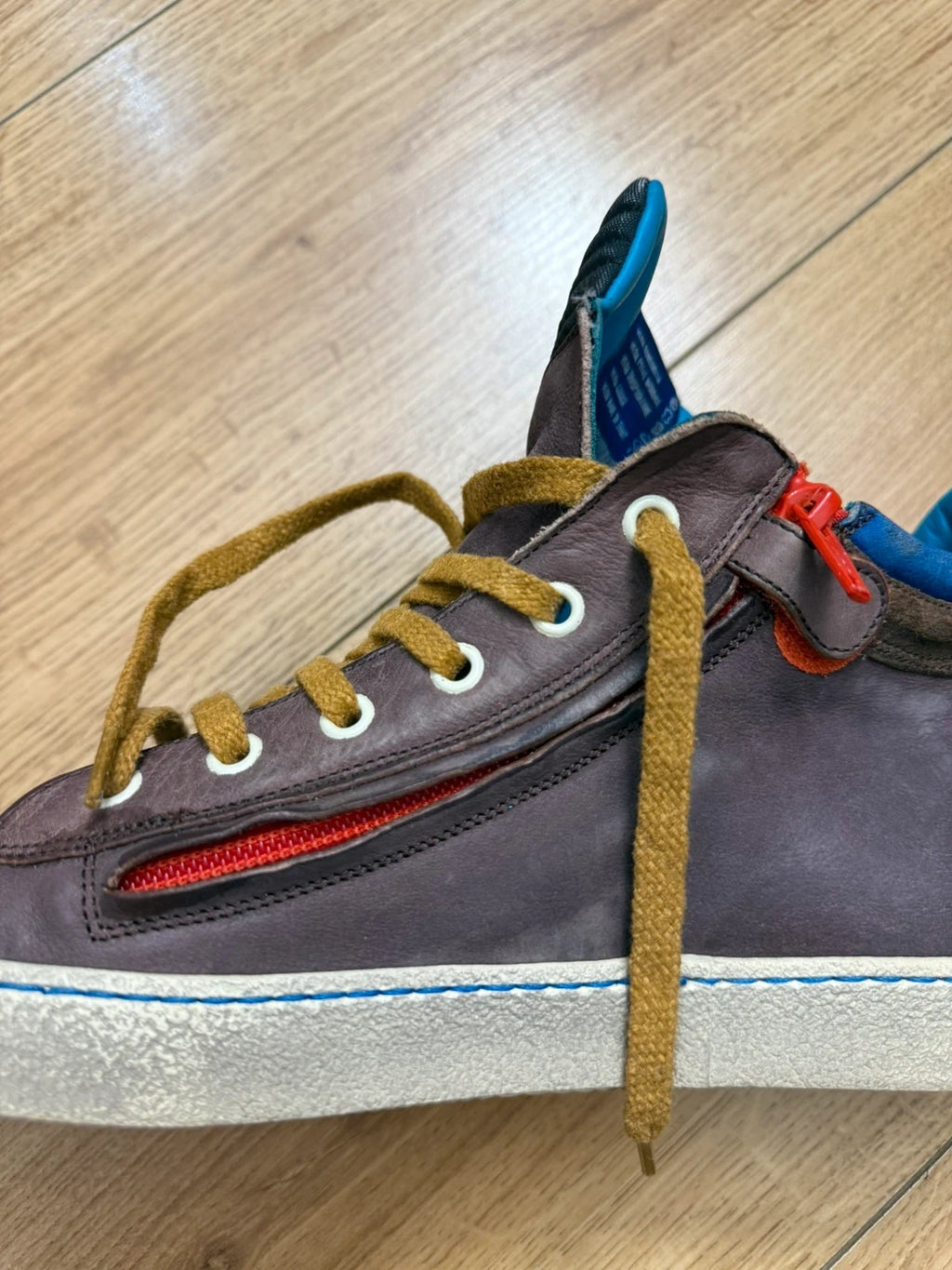 Rondinella leather sneakers - view 11
