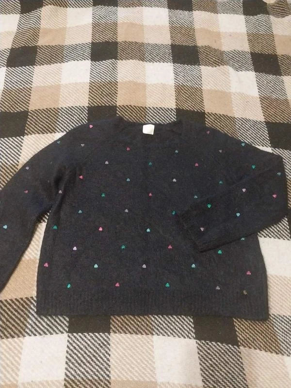 Des Petits Hauts kid mohair sweater with sequins