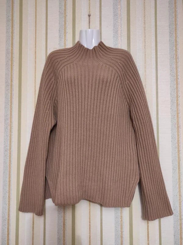 By Malene Birger beige wool jumper sweater