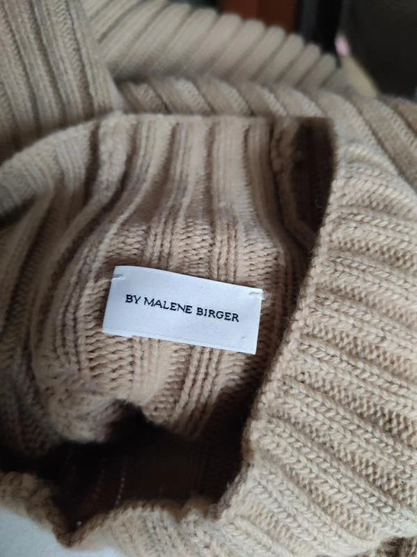 By Malene Birger beige wool jumper sweater - view 4