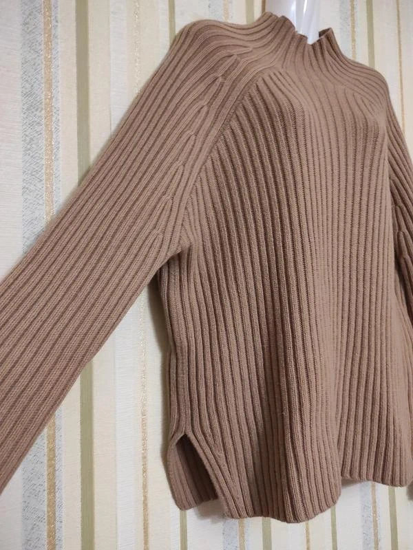 By Malene Birger beige wool jumper sweater - view 3