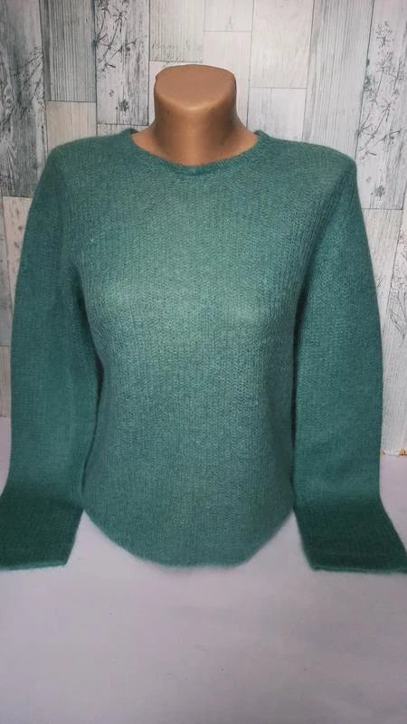 Vince turquoise alpaca mohair sweater