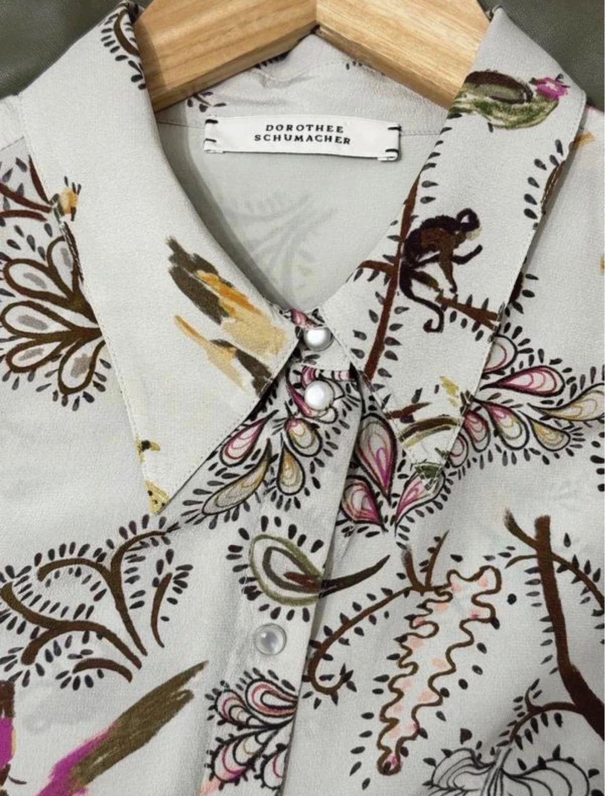 Dorothee Schumacher silk shirt blouse - view 4
