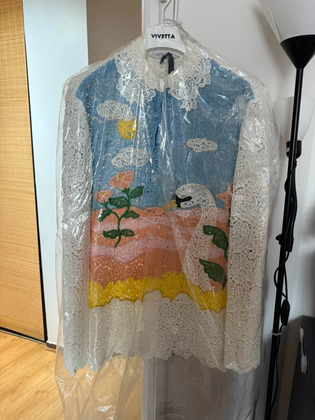 Vivetta new cotton lace blouse shirt - view 2