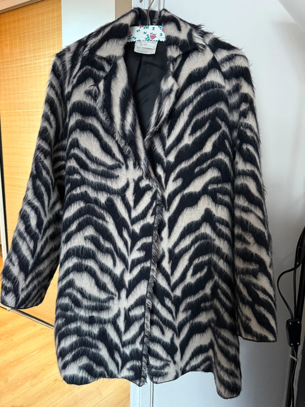 Forte Forte new zebra print wool alpaca coat jacket