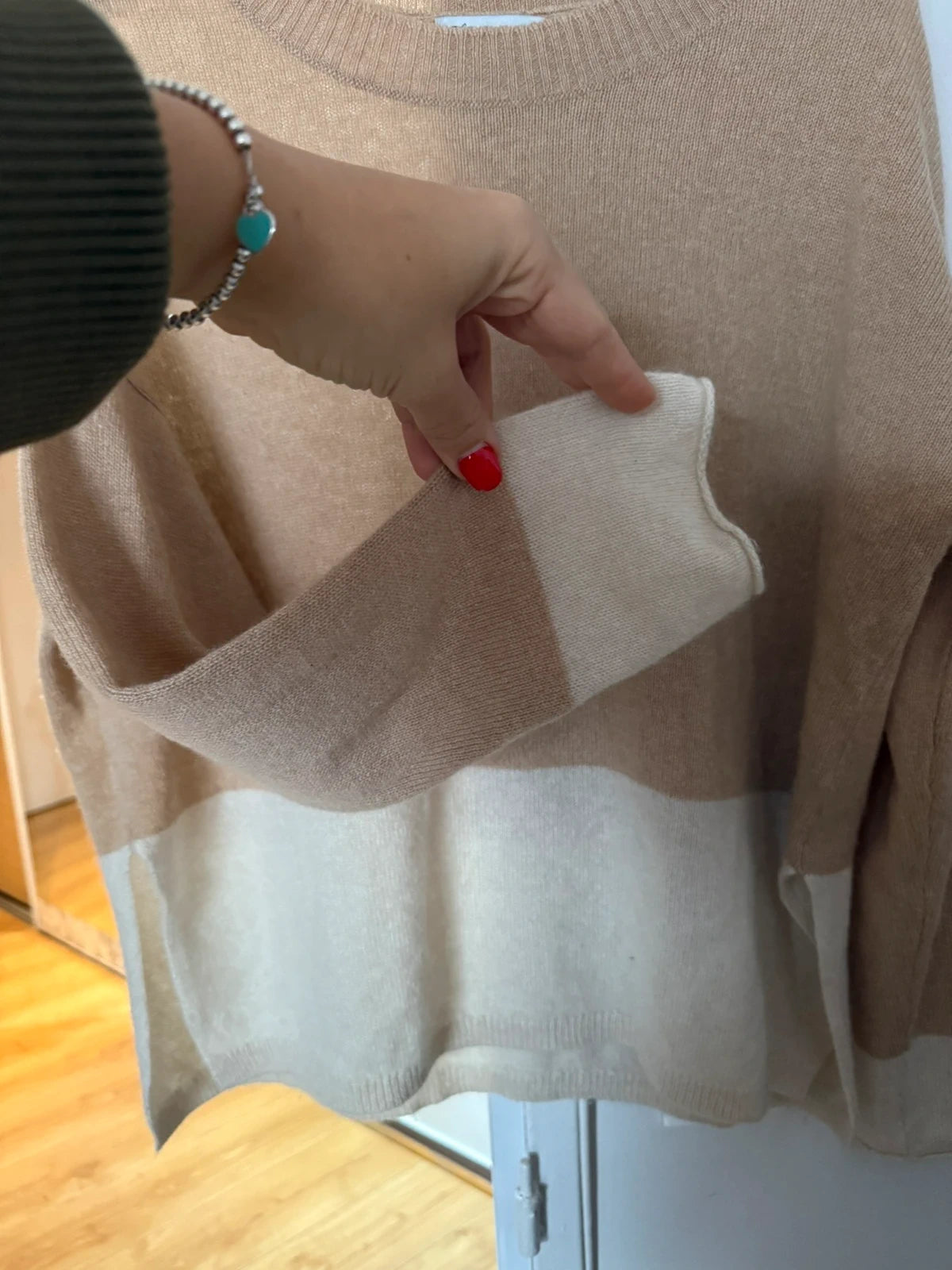 Johnstons of Elgin cashmere sweater - view 2