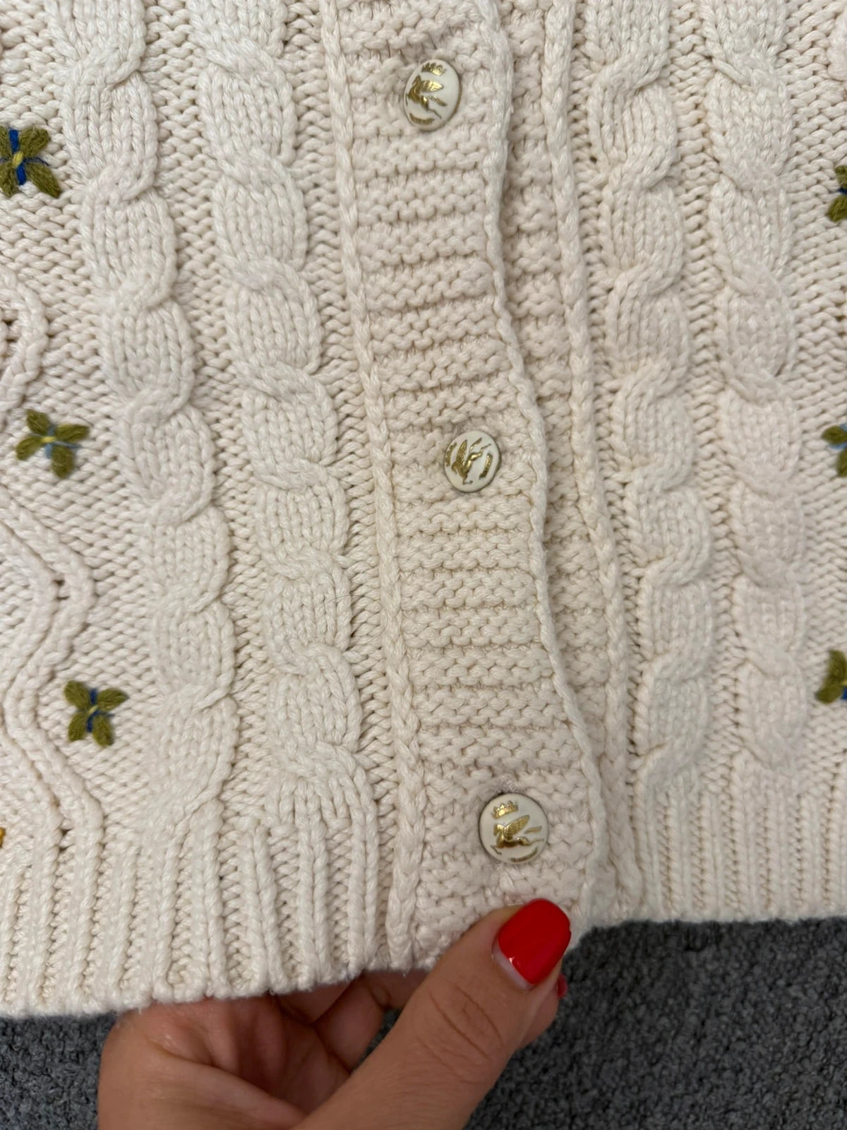Etro cotton knitted cardigan - view 5