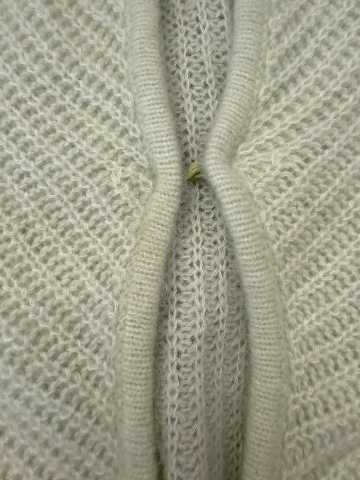 Hemisphere new light green cashmere cotton cardigan - view 5