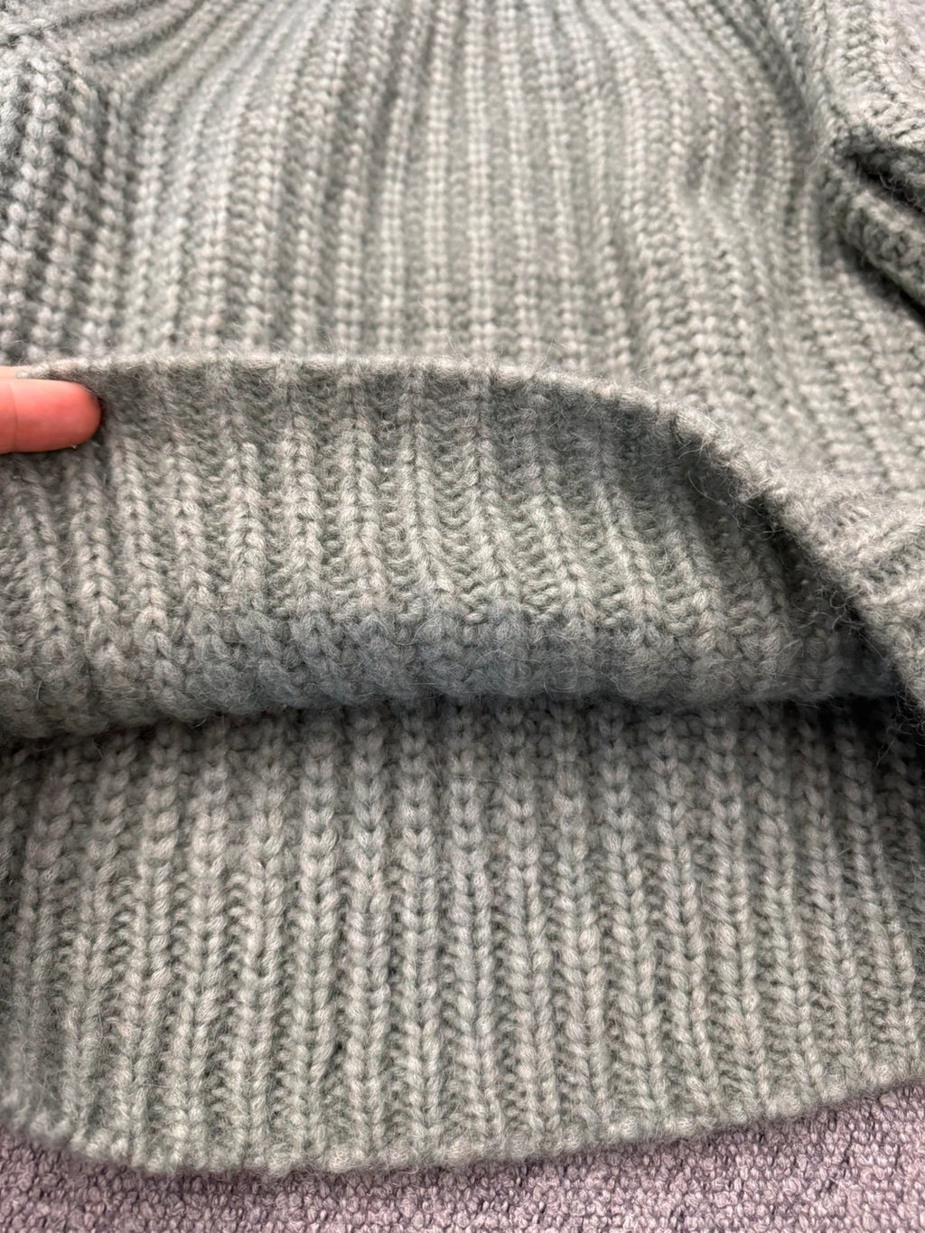 Forte Forte pale green alpaca sweater - view 8
