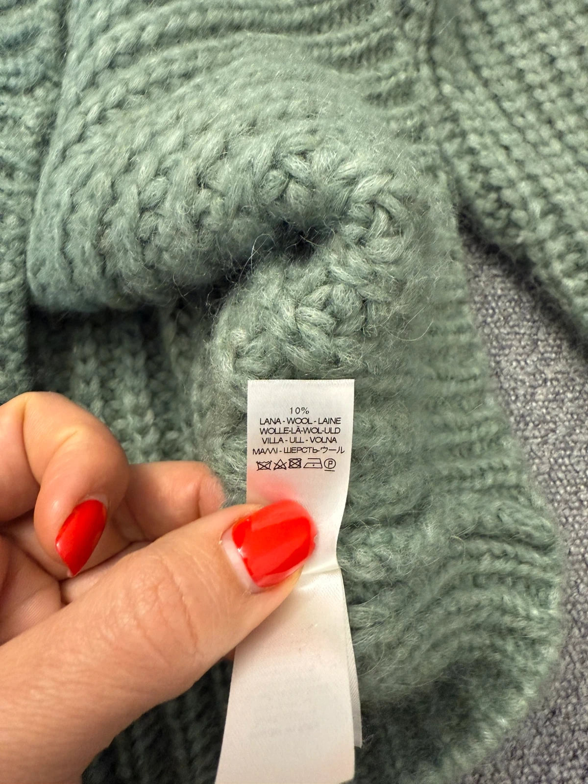Forte Forte pale green alpaca sweater - view 6