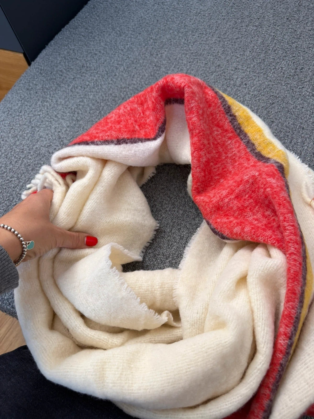 Forte Forte new alpaca big warm scarf - view 9