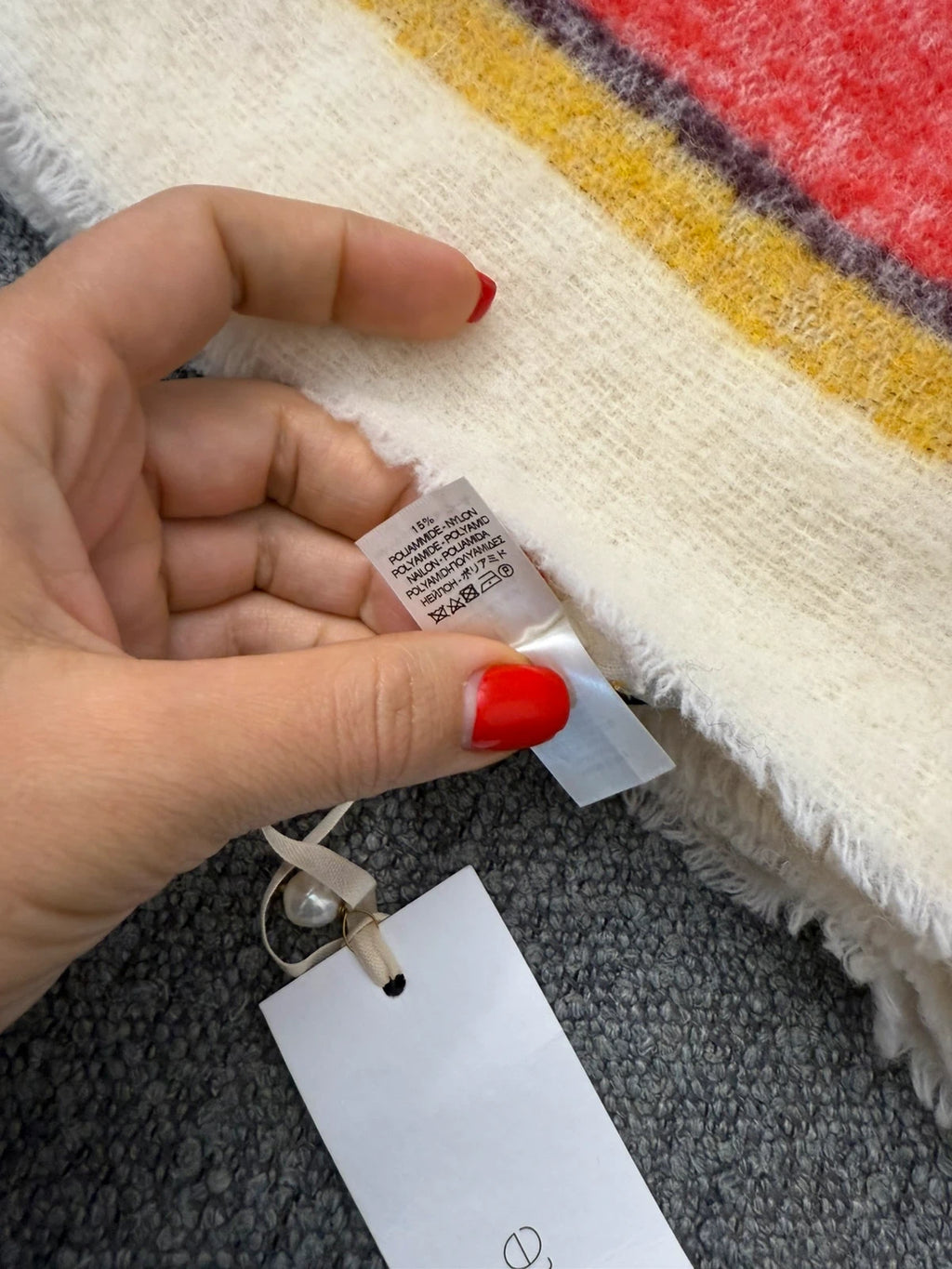 Forte Forte new alpaca big warm scarf - view 4