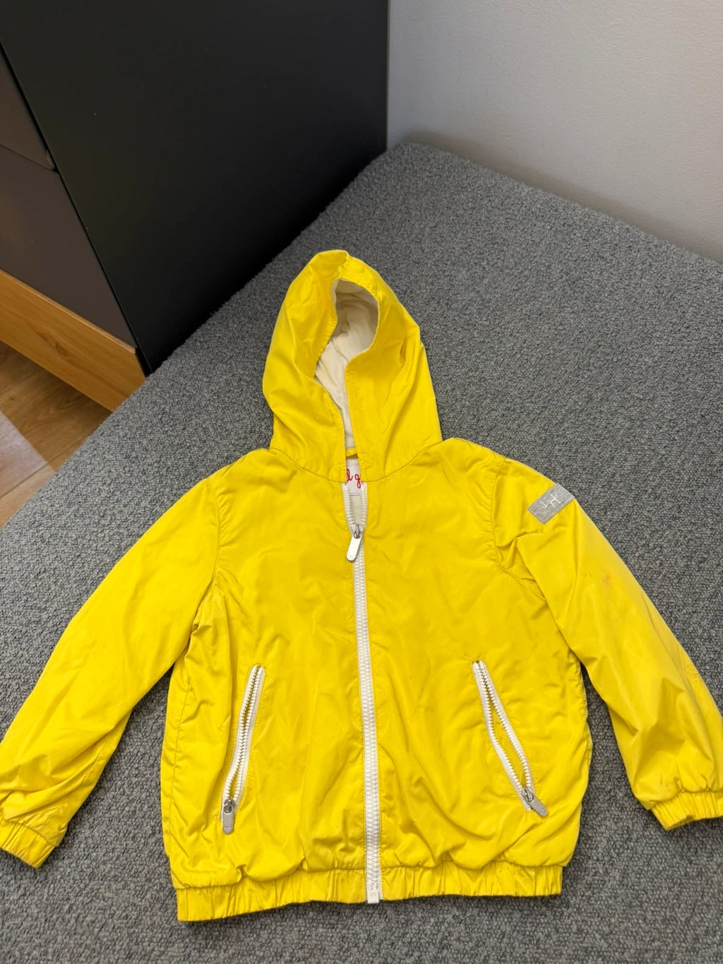 Il Gufo light yellow windproof jacket