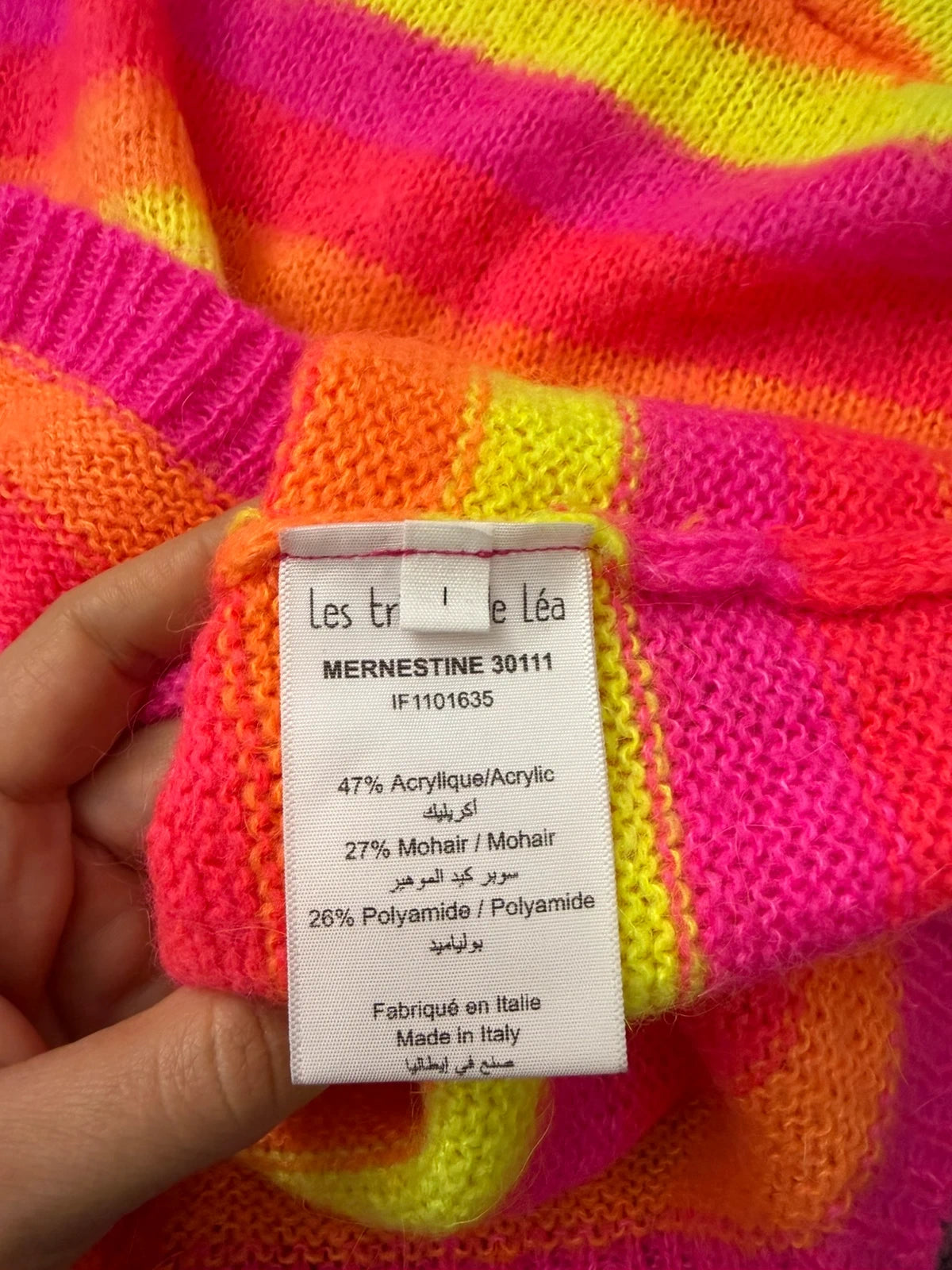 Les Tricots de Léa mohair sleeves vest - view 9