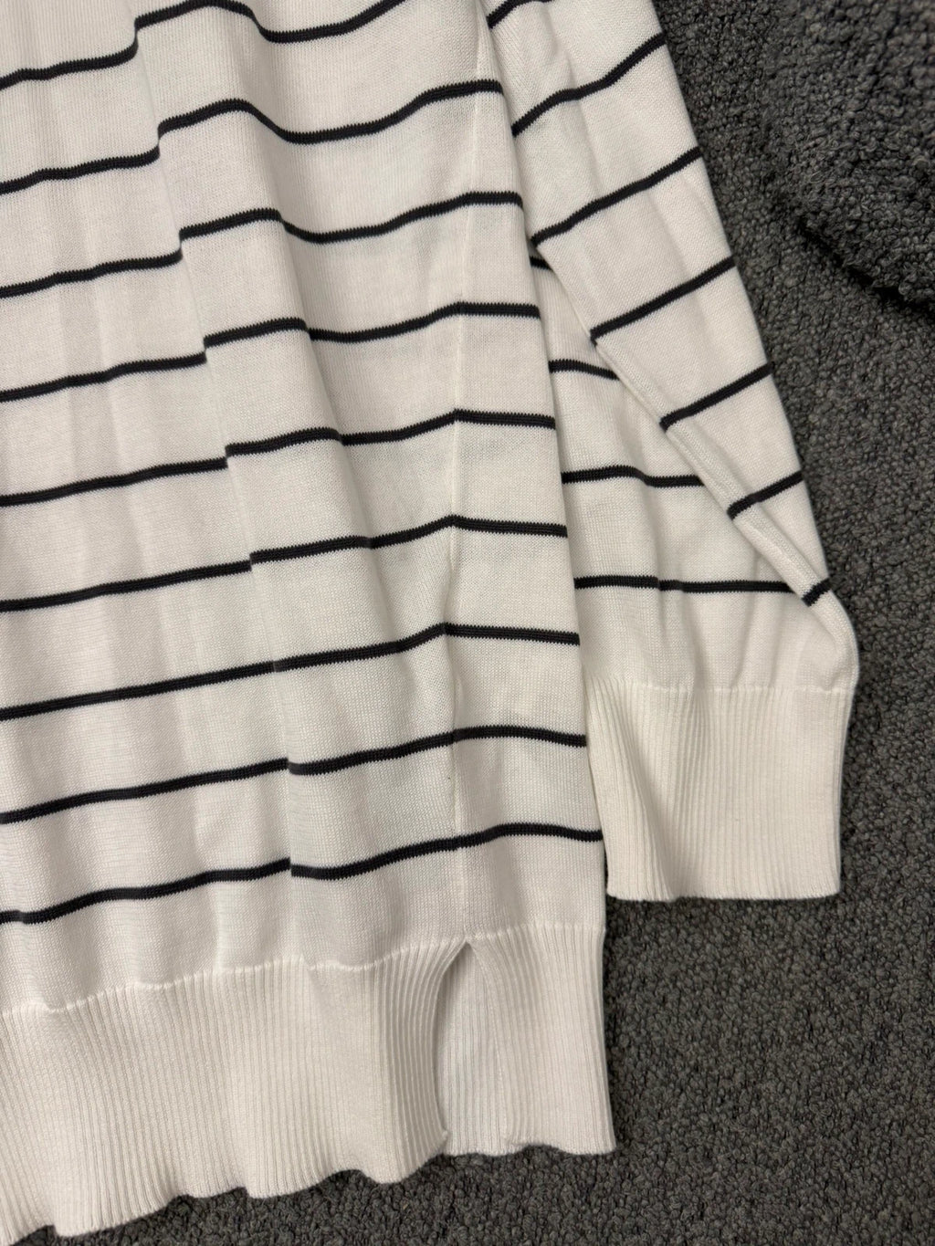 Fabiana Filippi new cotton striped light summer jumper - view 4