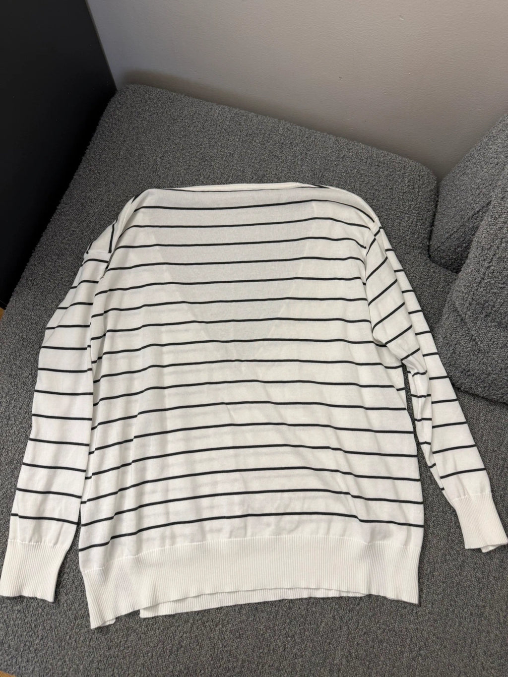 Fabiana Filippi new cotton striped light summer jumper - view 7