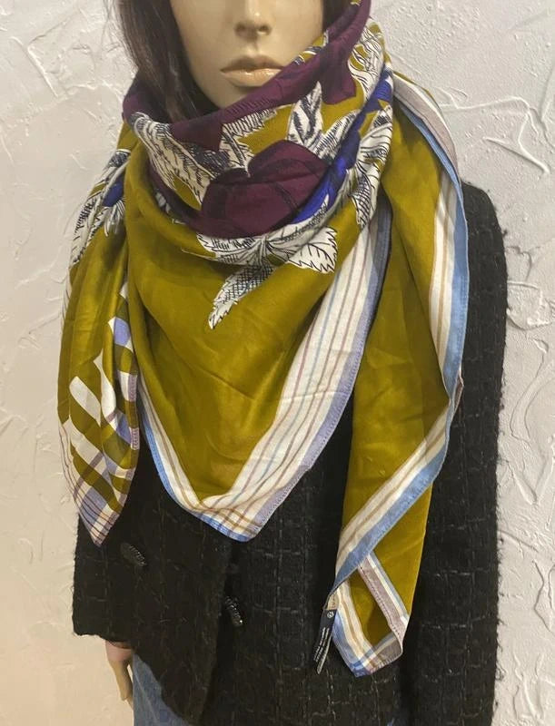 Inouitoosh silk modal big scarf - view 8