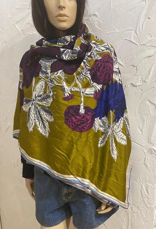 Inouitoosh silk modal big scarf - view 10
