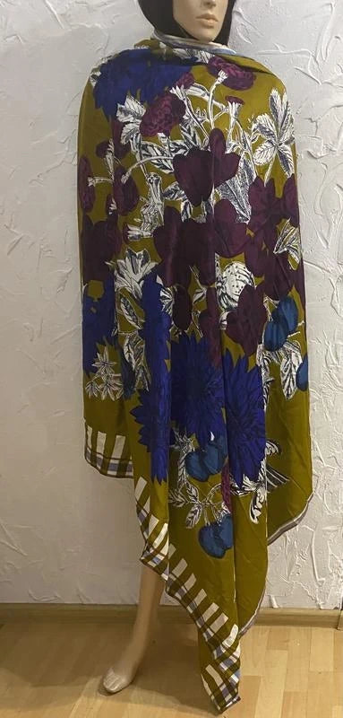 Inouitoosh silk modal big scarf - view 9