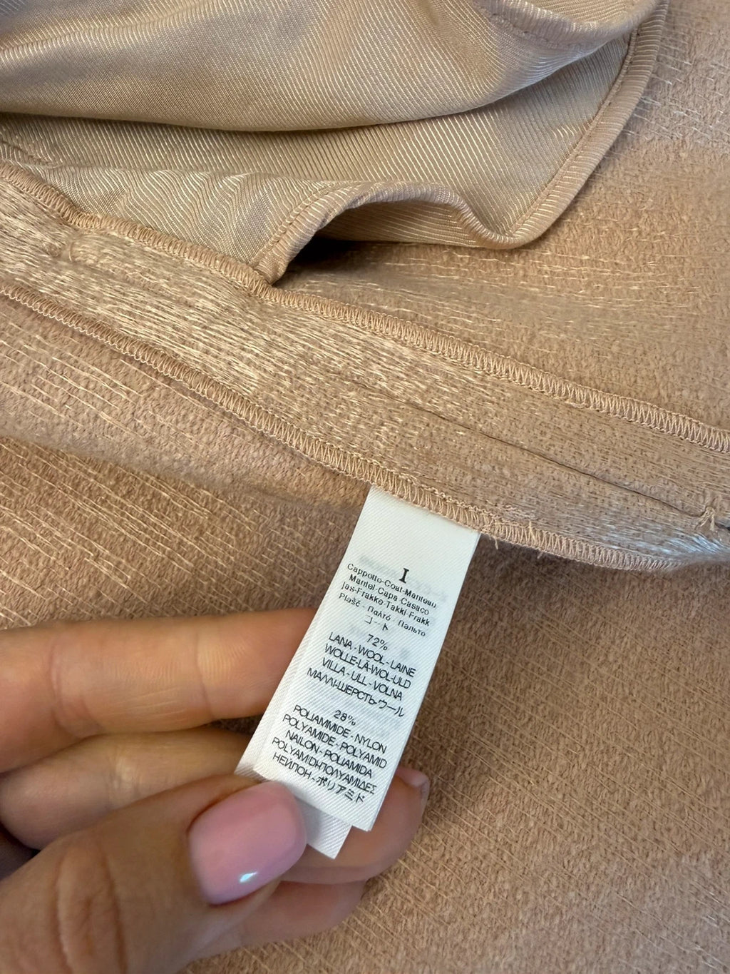 Forte Forte beige wool long belted coat - view 9