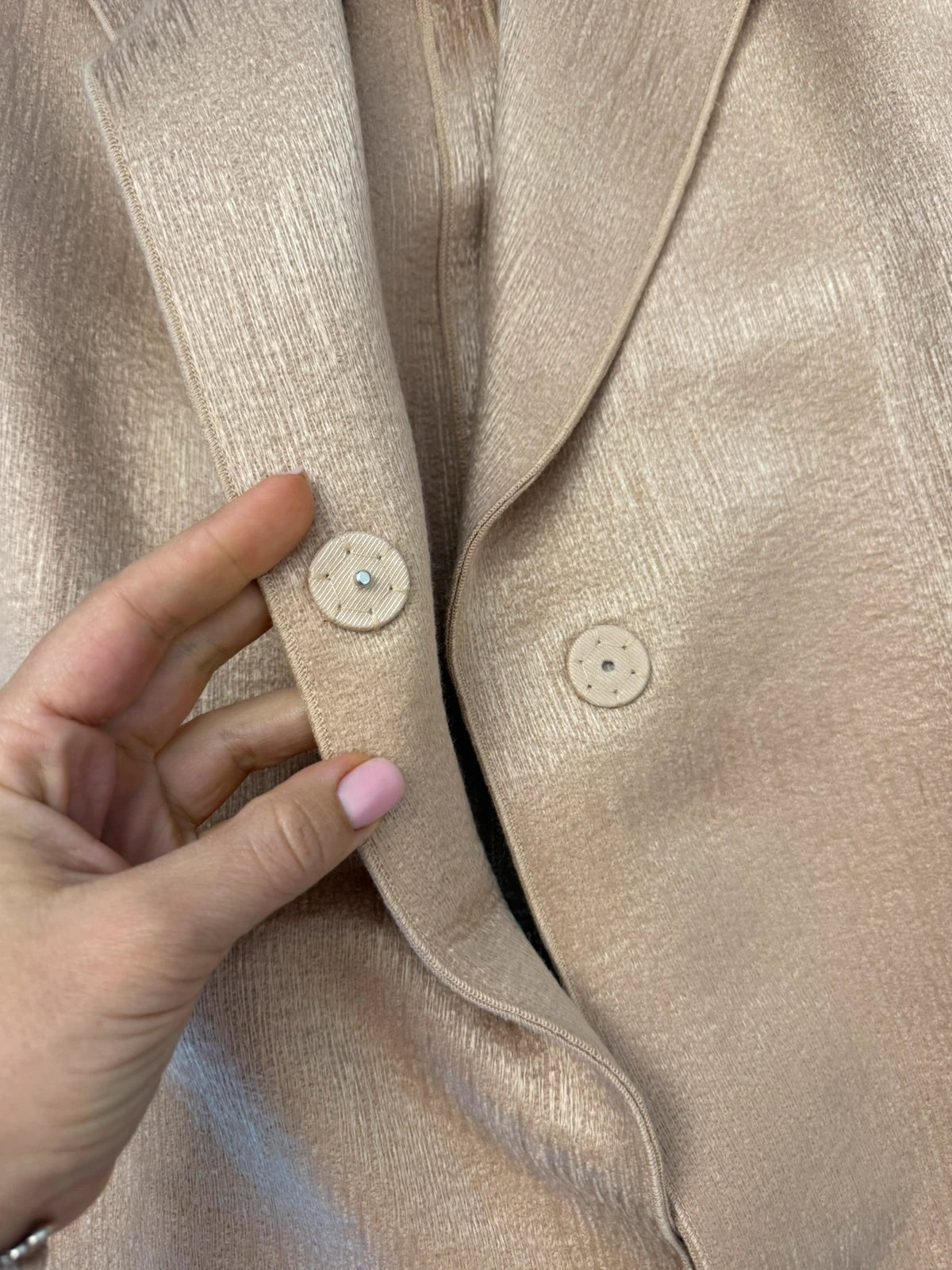 Forte Forte beige wool long belted coat - view 4
