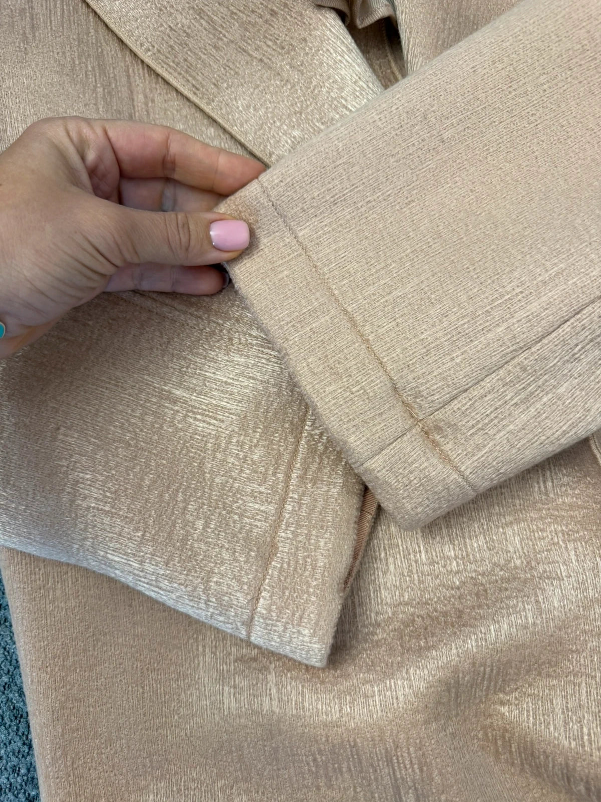 Forte Forte beige wool long belted coat - view 6