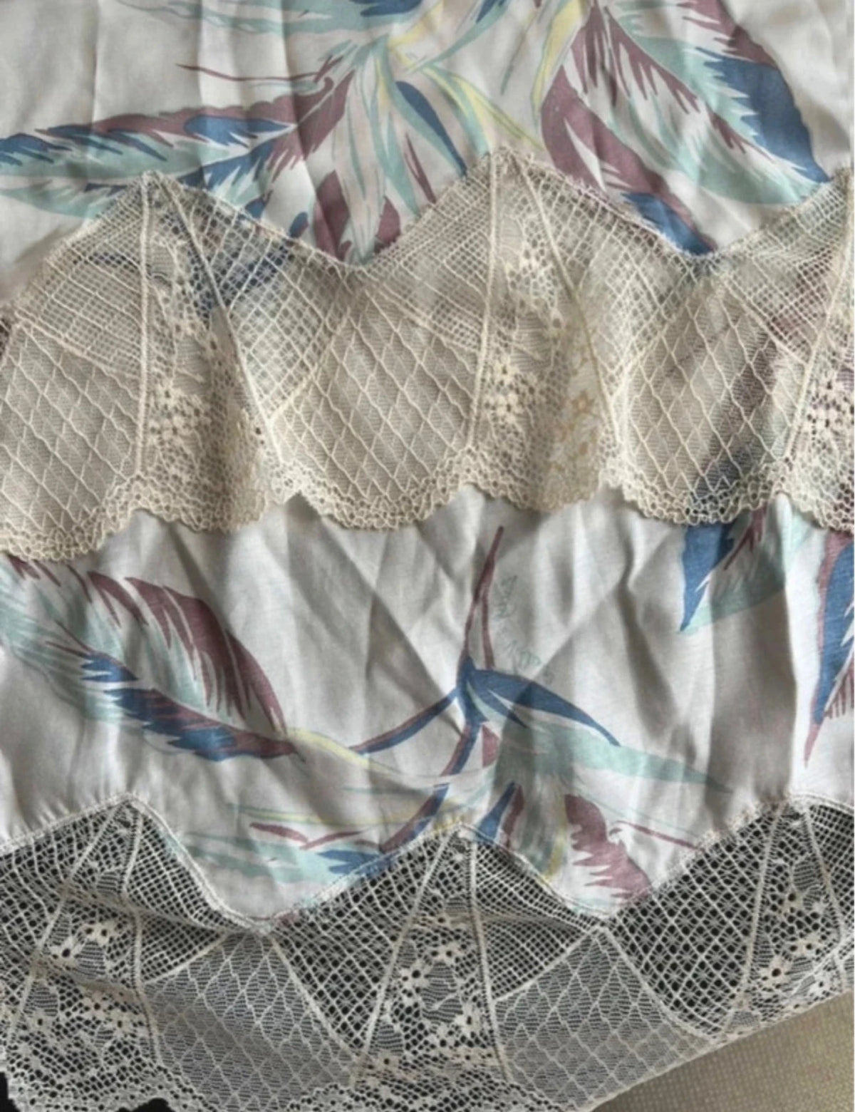 Zadig & Voltaire joslin paradise viscose cream skirt with lace