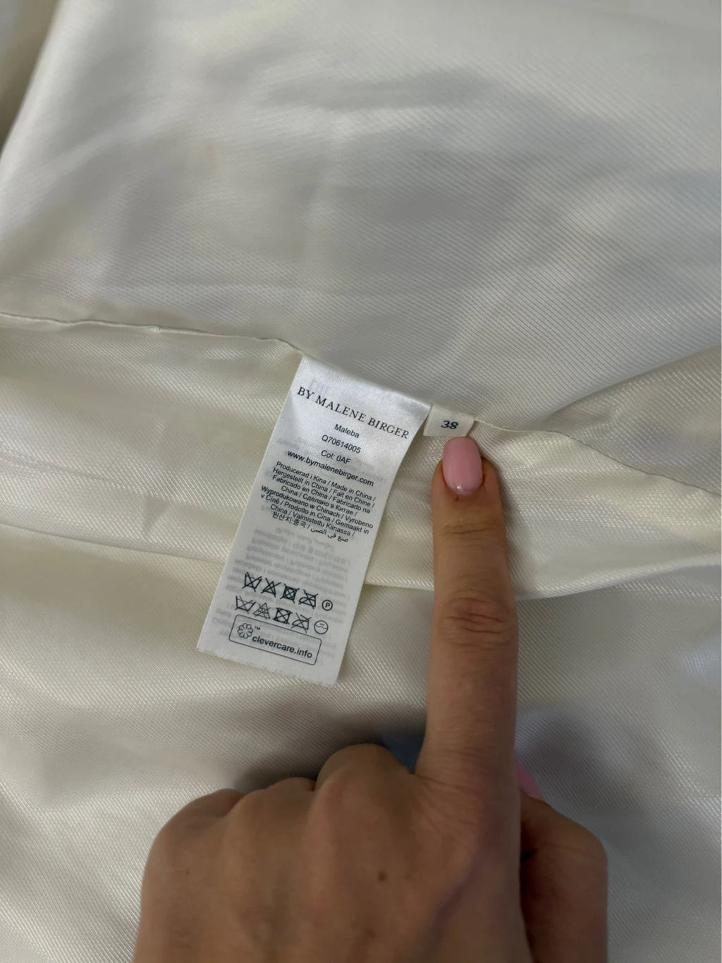 By Malene Birger Maleba cream jacket coat - view 6