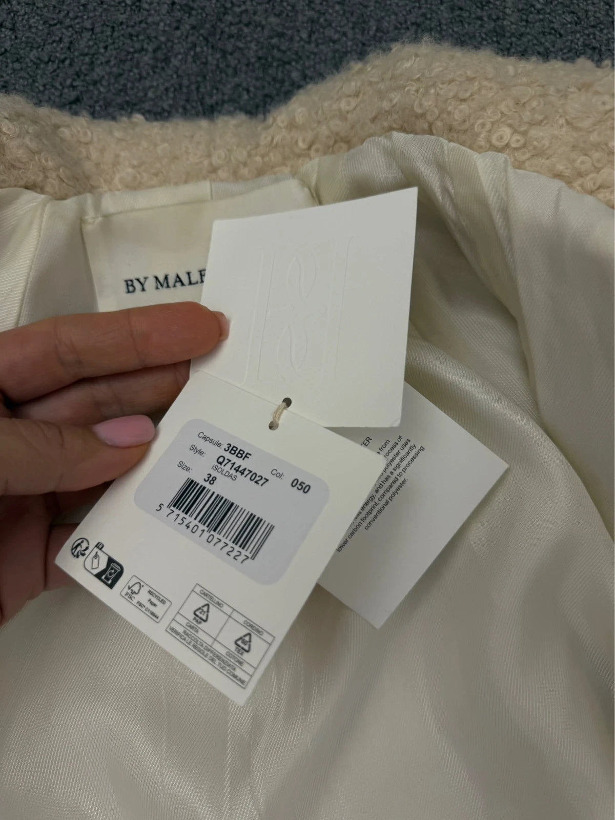 By Malene Birger Maleba cream jacket coat - view 10
