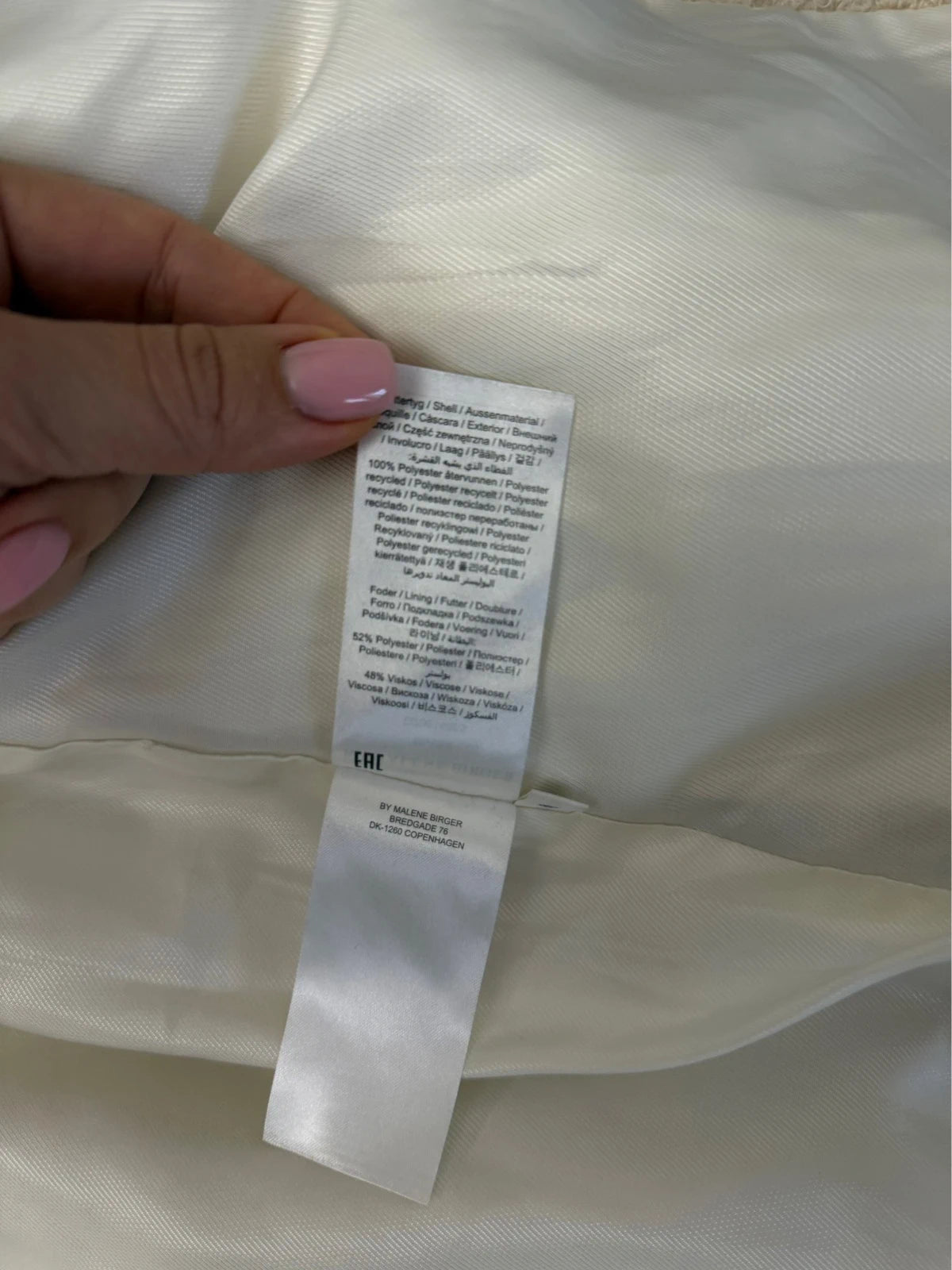 By Malene Birger Maleba cream jacket coat - view 7