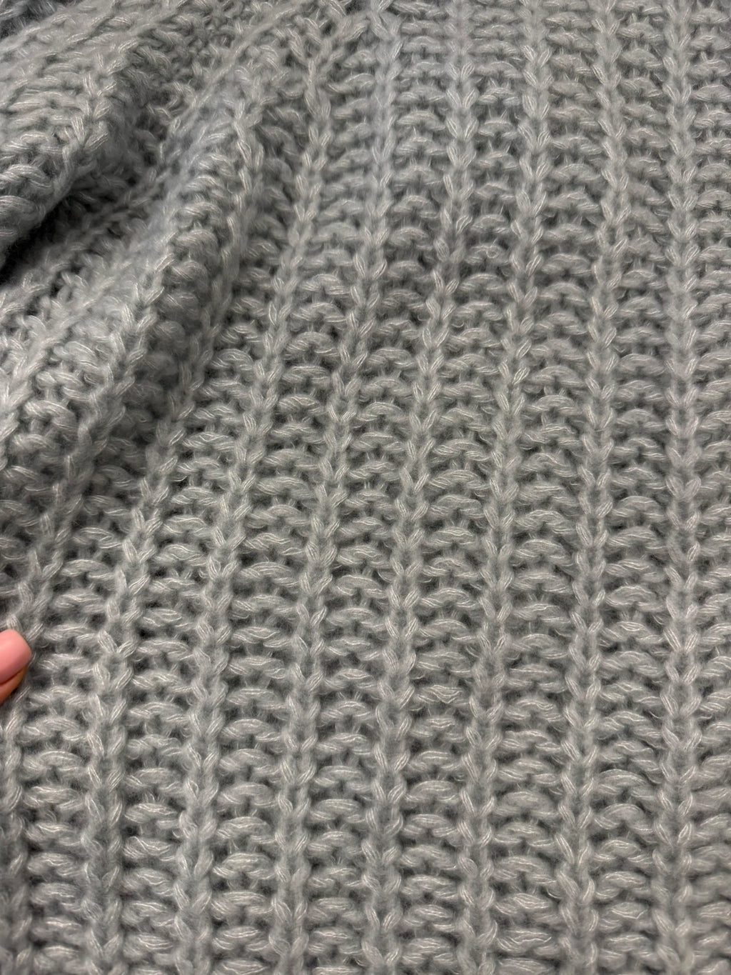 Hemisphere blue cashmere silk blend turtleneck sweater - view 4