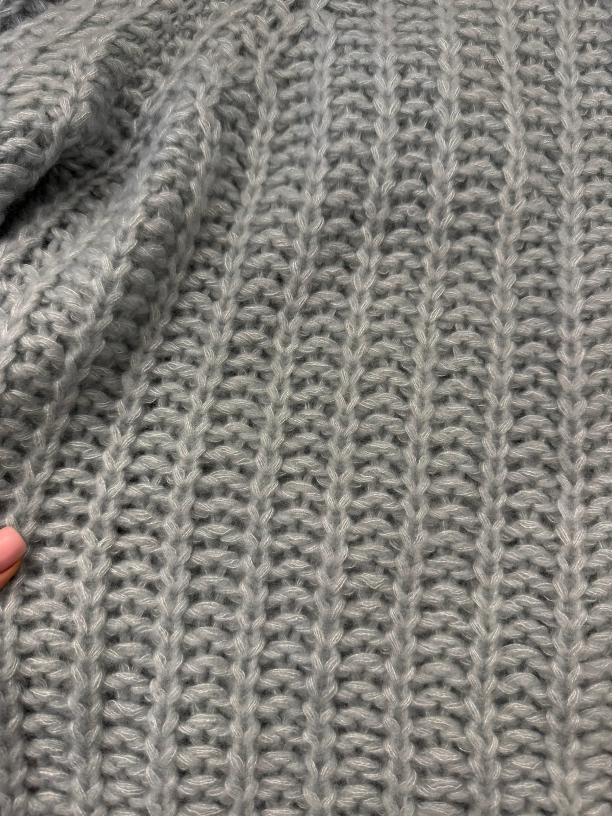 Hemisphere blue cashmere silk blend turtleneck sweater - view 4