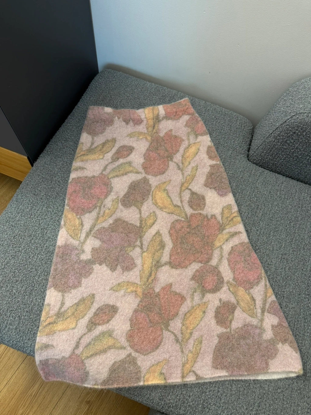 La DoubleJ new alpaca pink long skirt