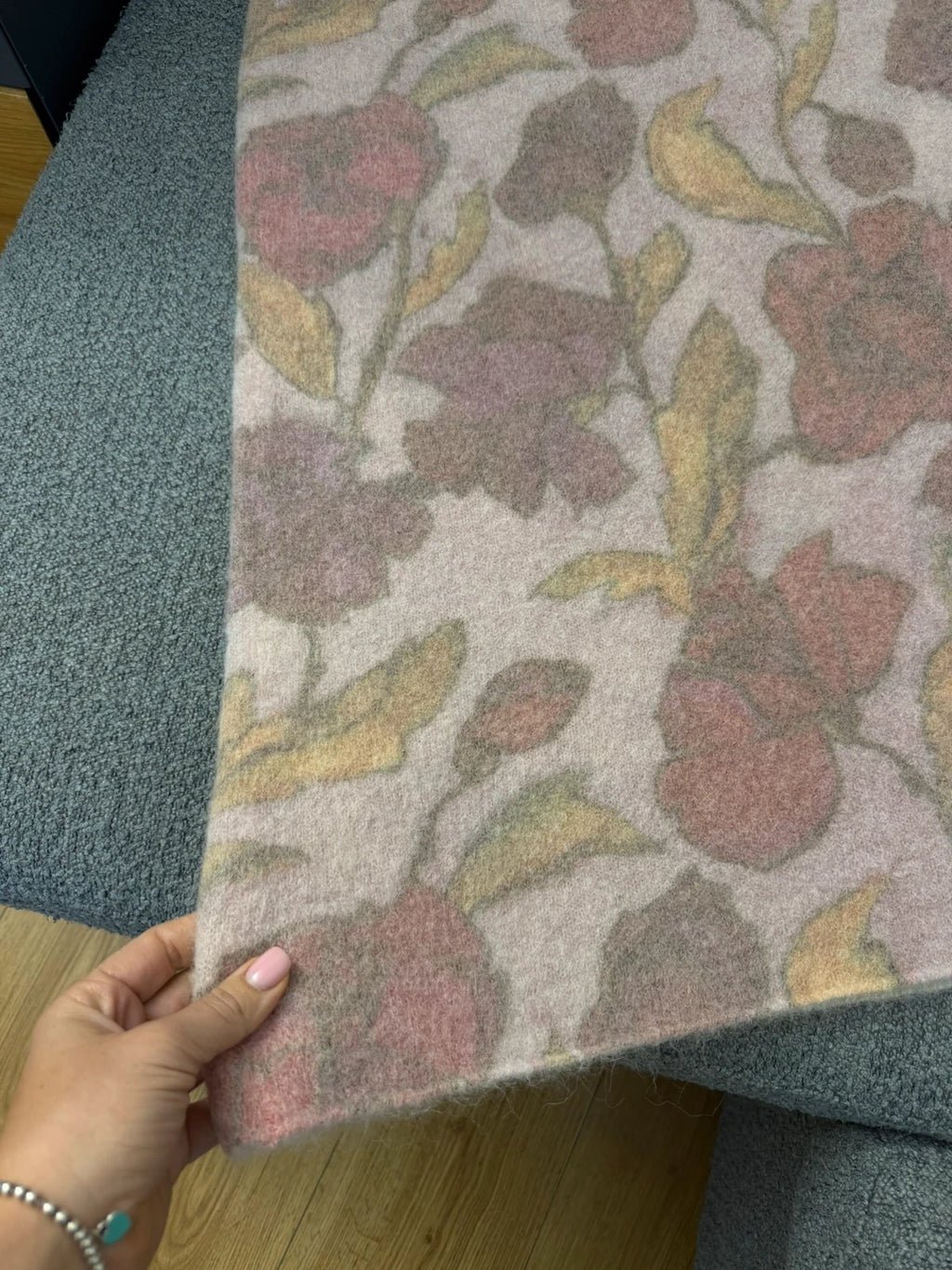 La DoubleJ new alpaca pink long skirt - view 2