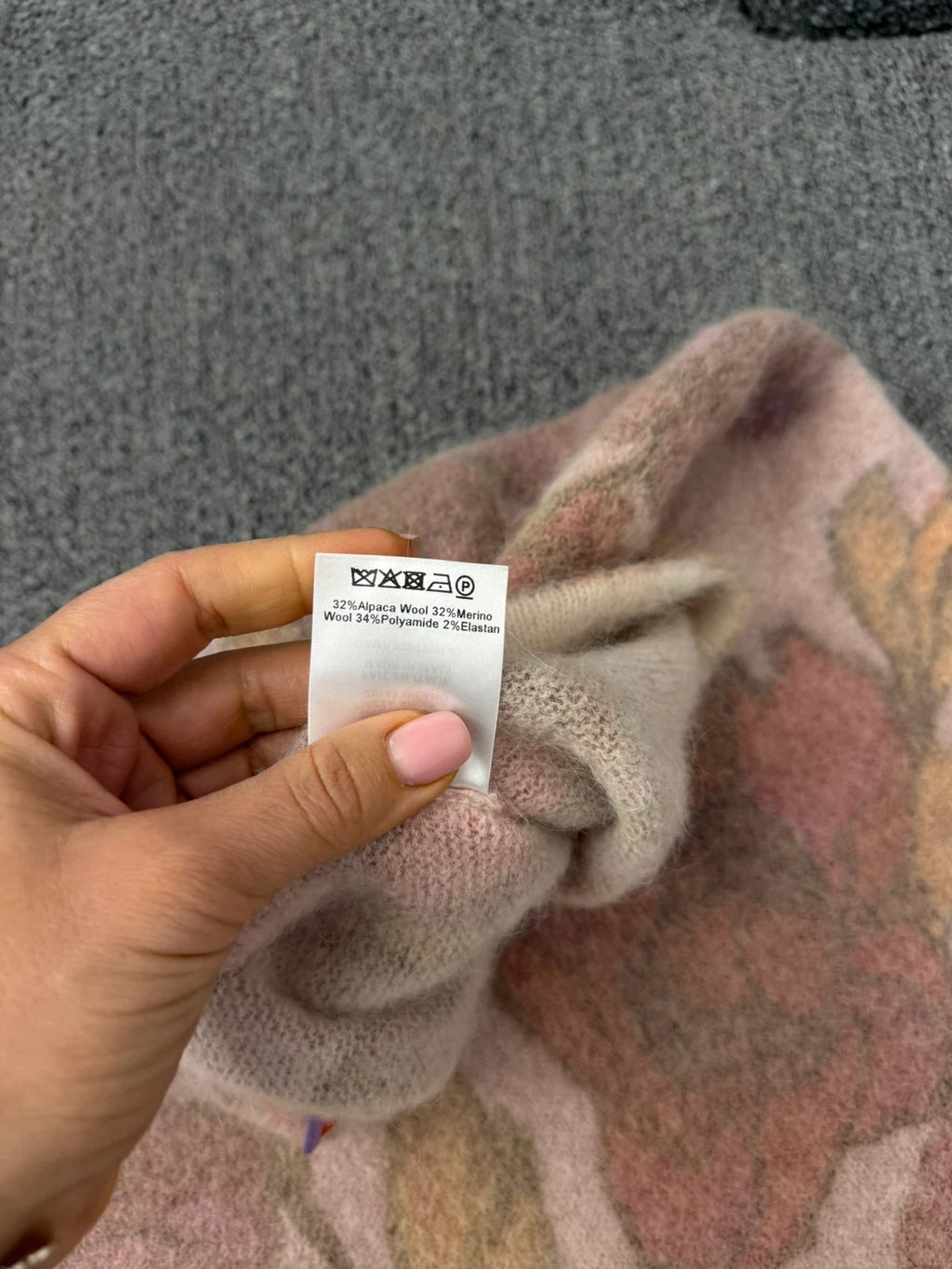 La DoubleJ new alpaca pink long skirt - view 7