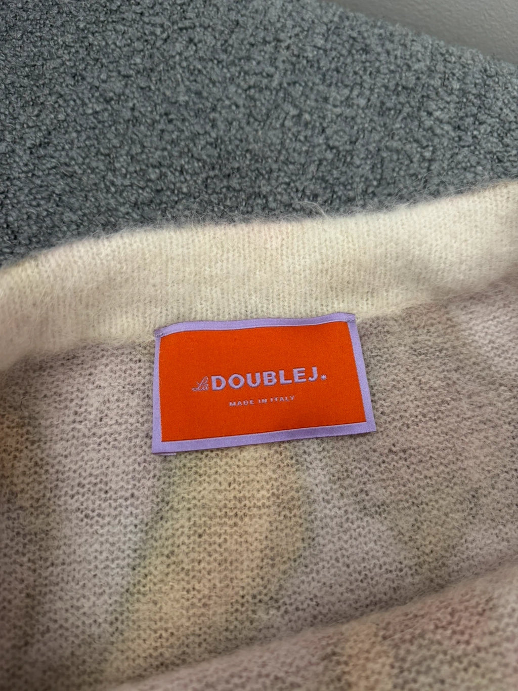 La DoubleJ new alpaca pink long skirt - view 5