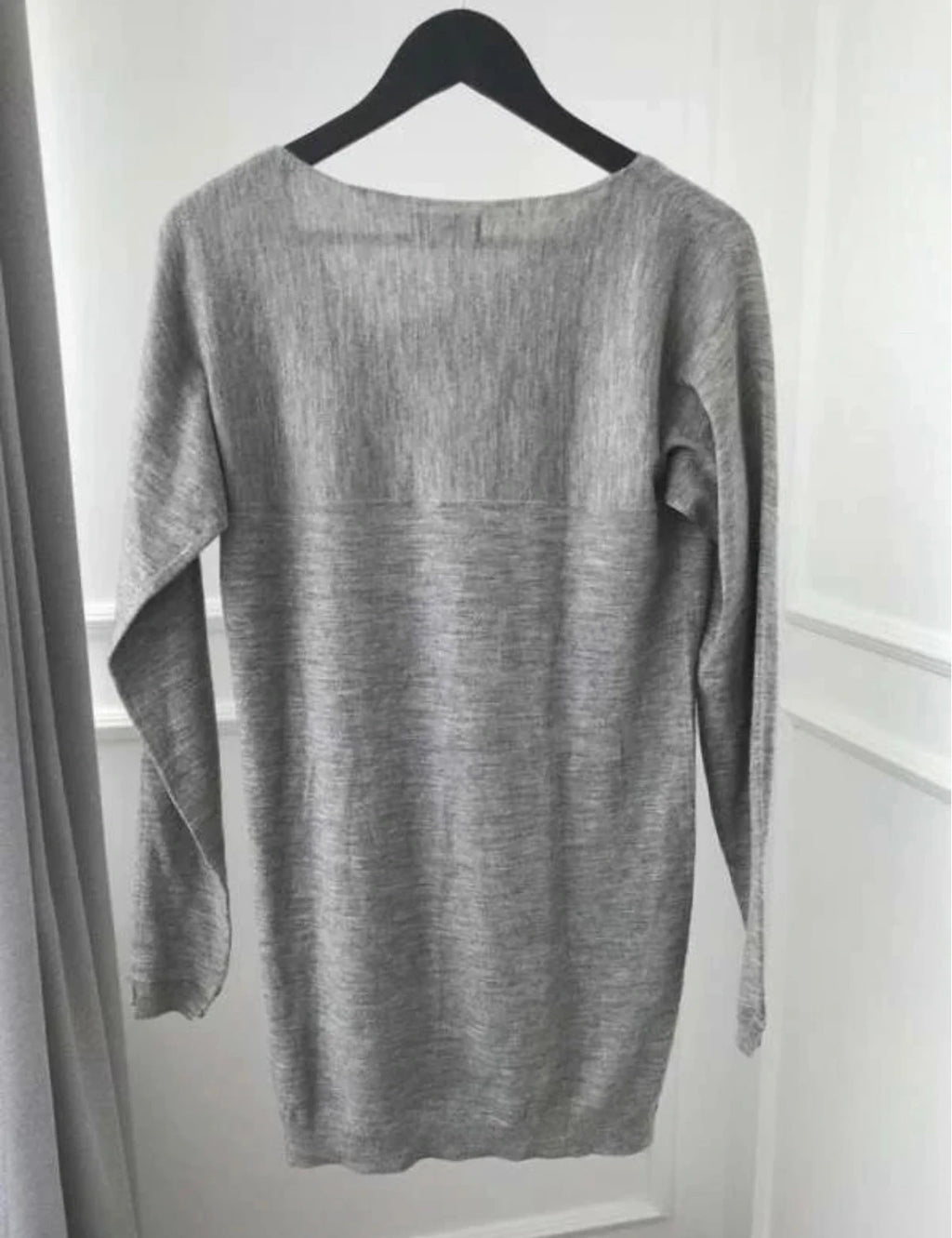 Zadig & Voltaire new grey merino wool light jumper - view 10
