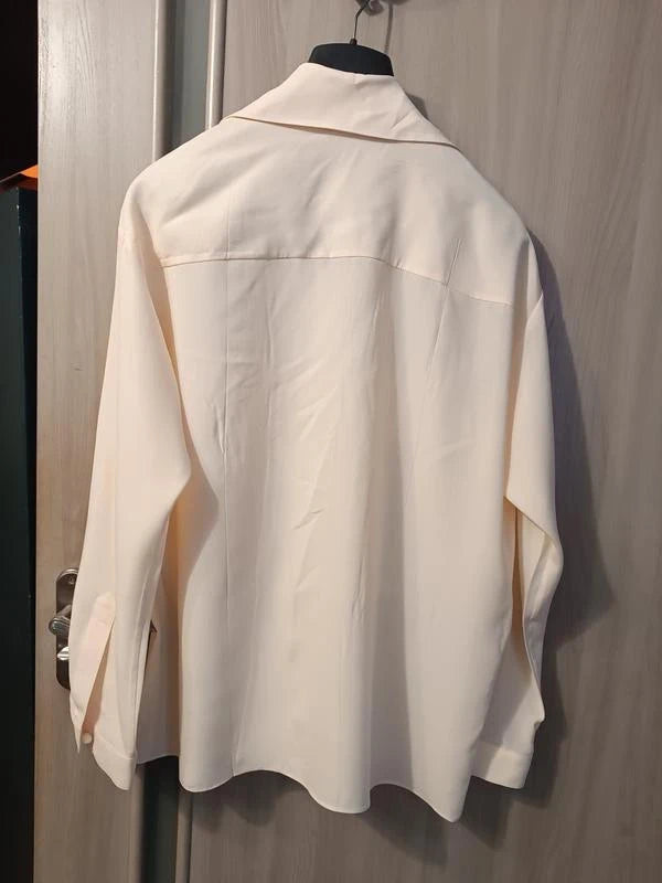 Joseph cam silk toile shirt pale banana - view 2