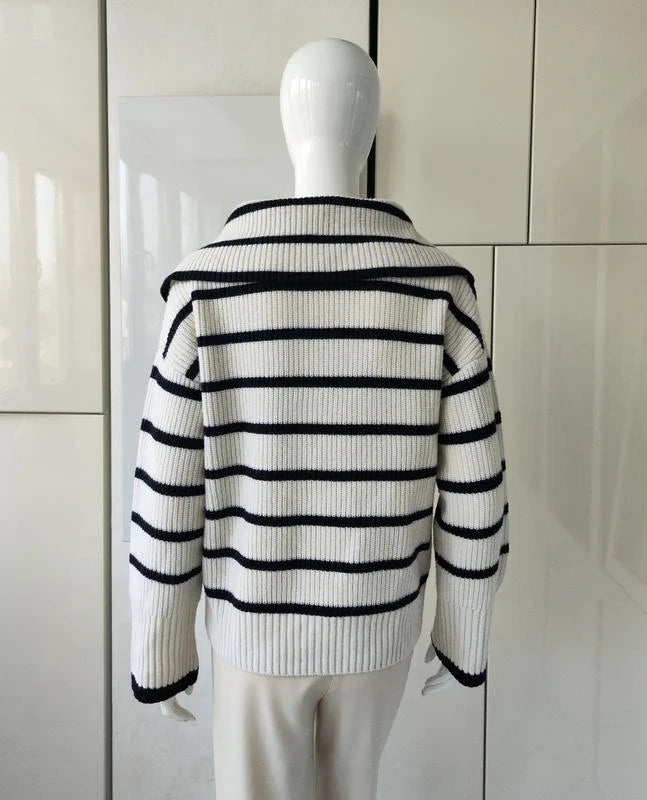 Claudie Pierlot wool striped jumper sweater - view 3