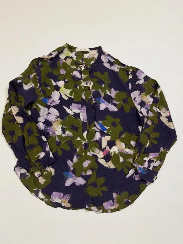 Dorothee Schumacher purple viscose silk shirt - view 2