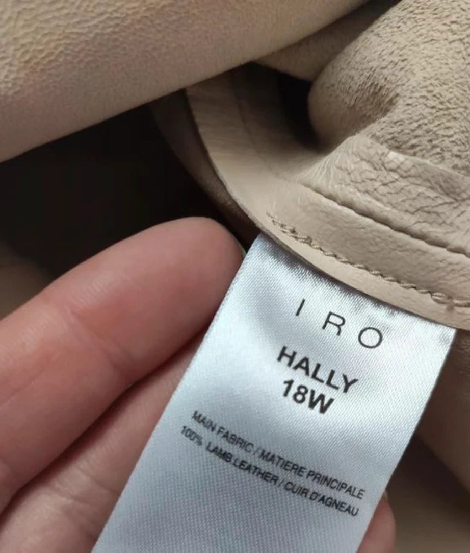 IRO new beige leather vest - view 8