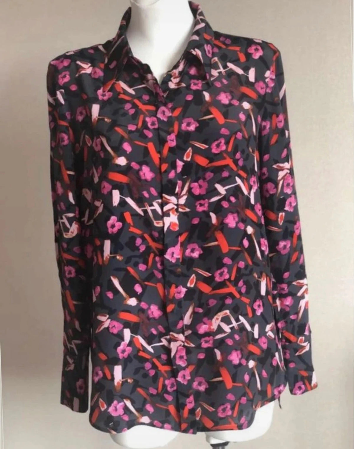 Dorothee Schumacher multicolour viscose silk shirt size S