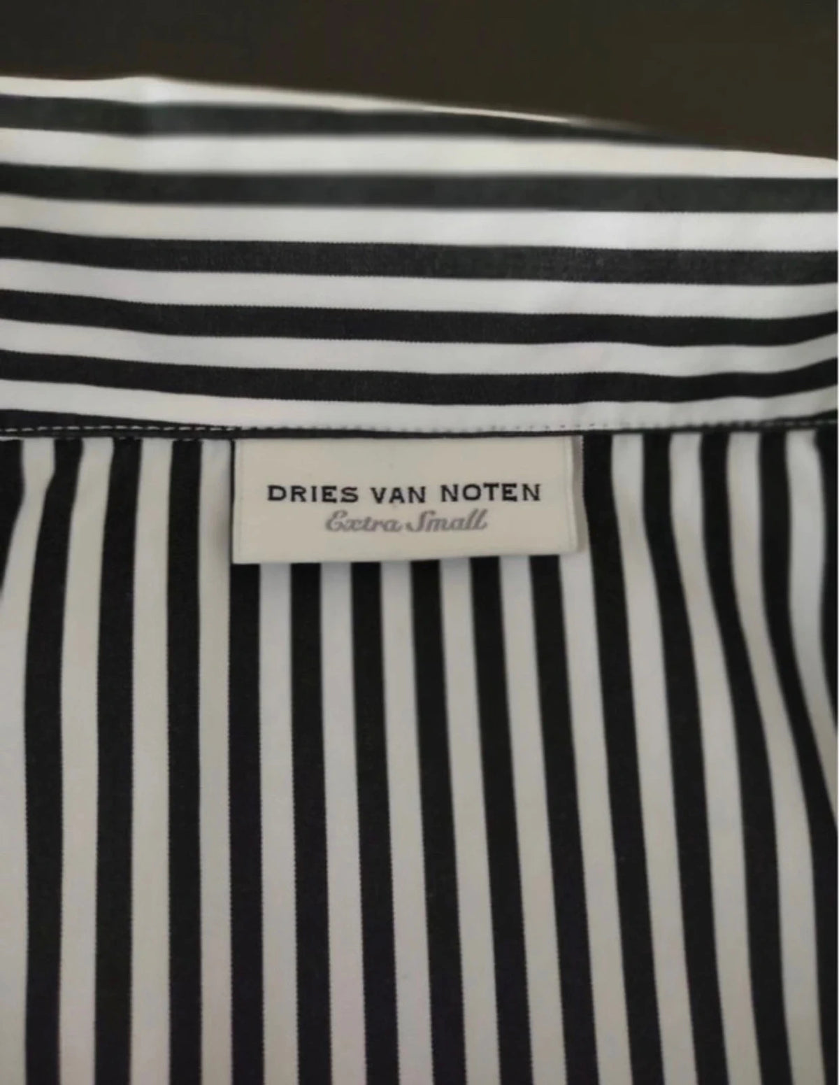 Dries van Noten crop striped shirt - view 4