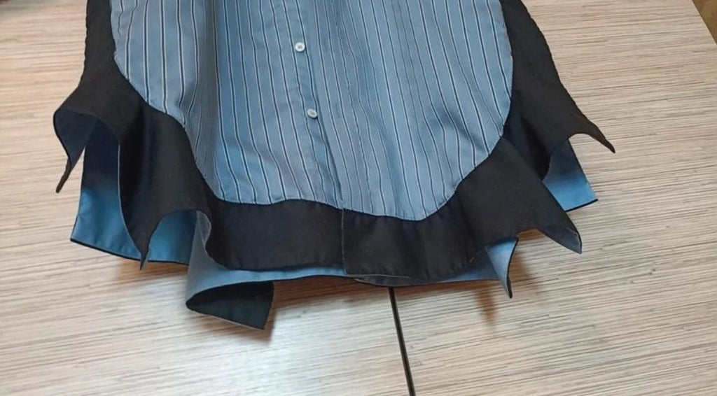 Zadig & Voltaire deluxe blue cotton shirt - view 6
