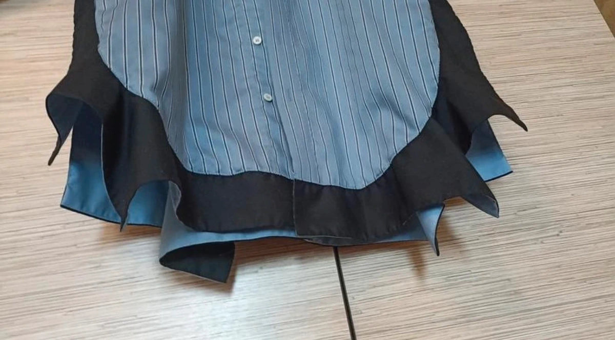 Zadig & Voltaire deluxe blue cotton shirt - view 6