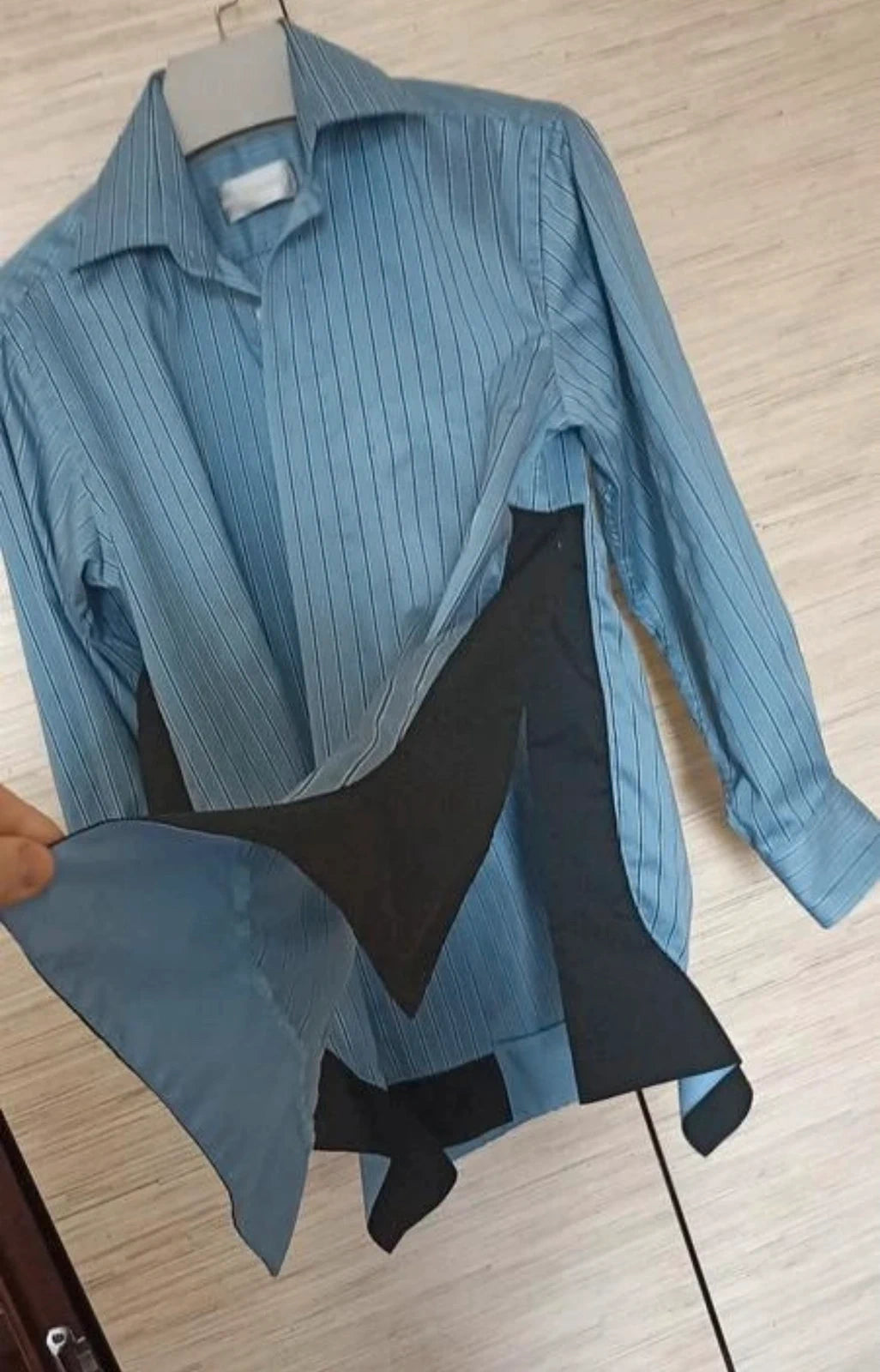 Zadig & Voltaire deluxe blue cotton shirt - view 3