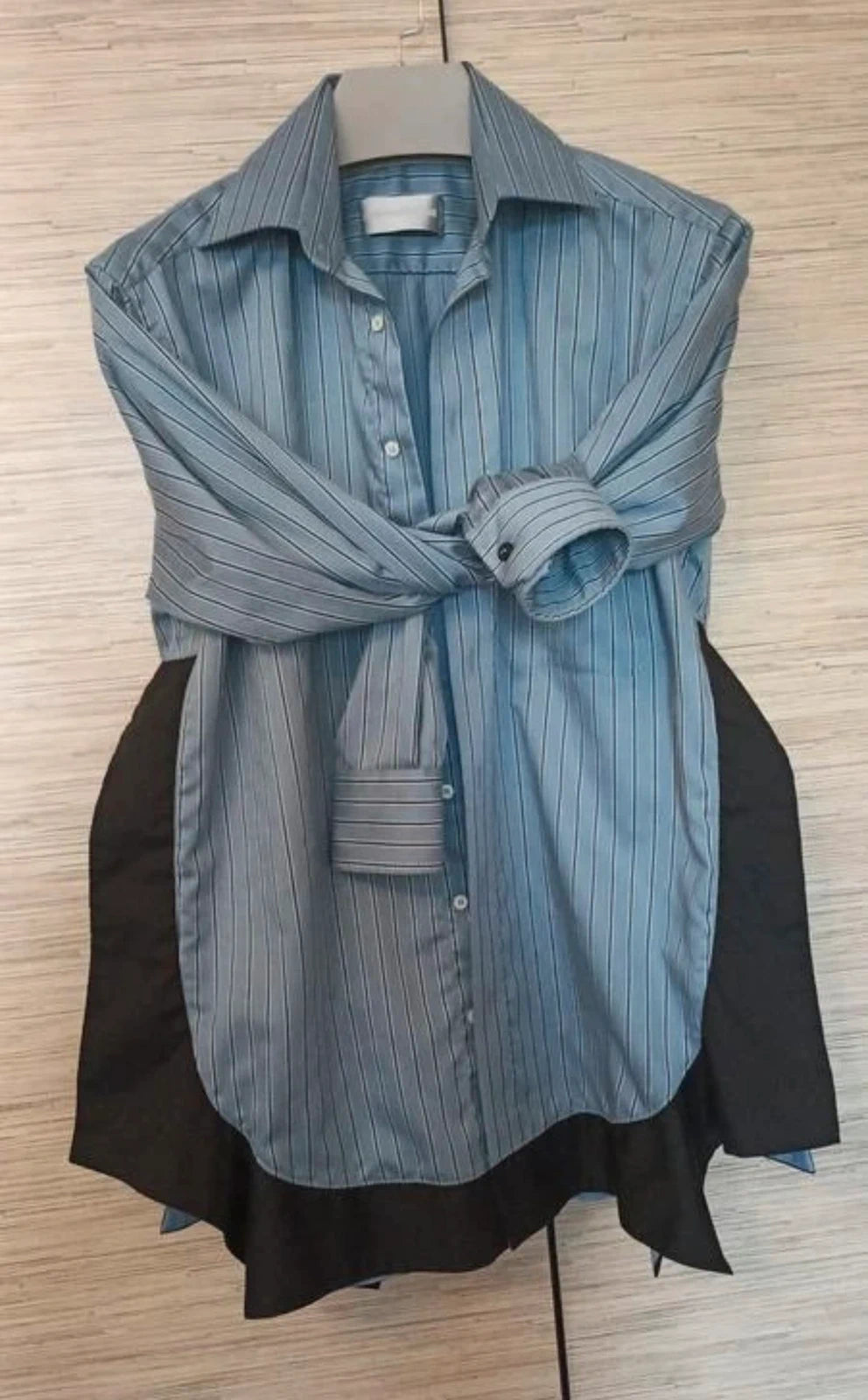 Zadig & Voltaire deluxe blue cotton shirt - view 2