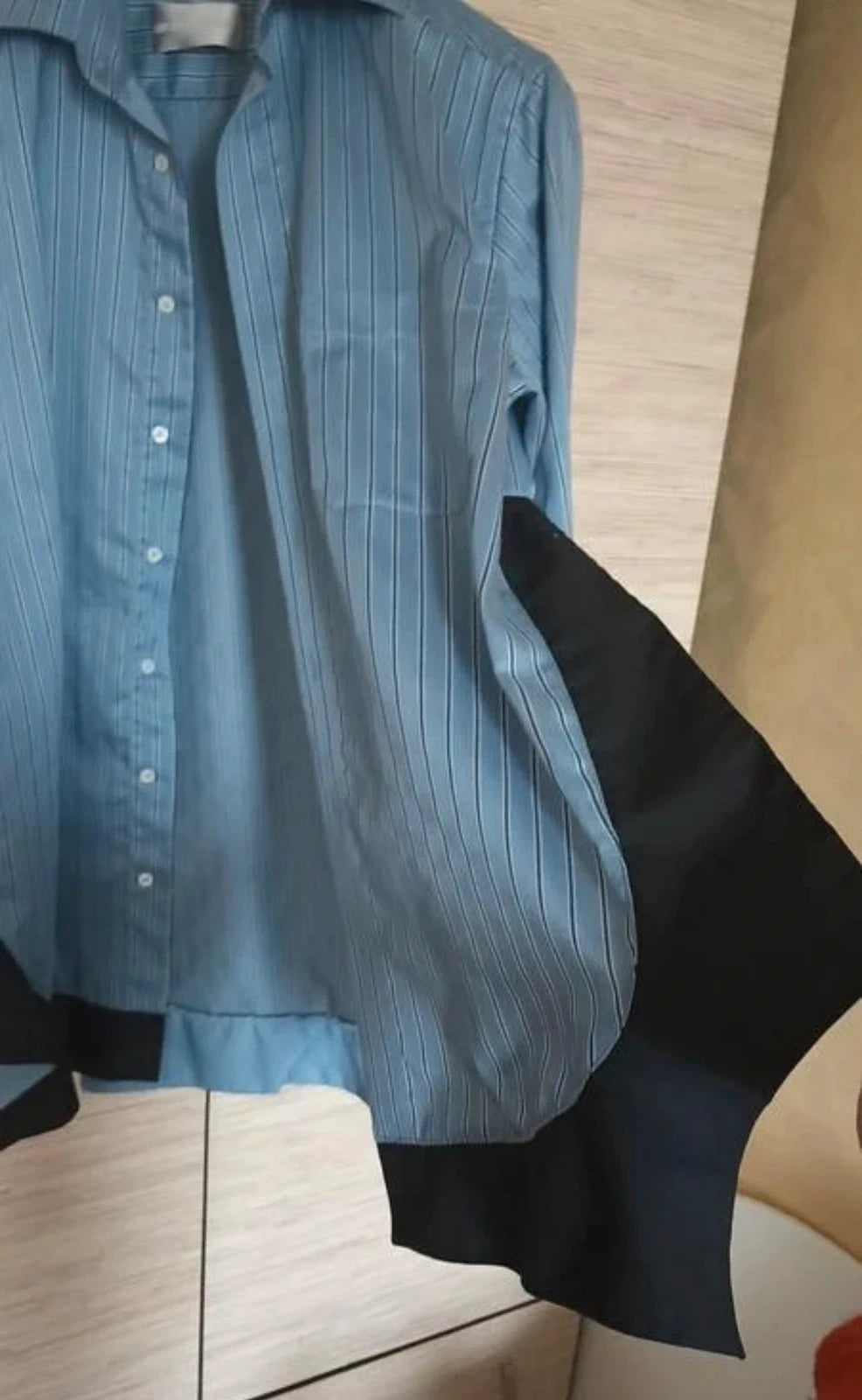Zadig & Voltaire deluxe blue cotton shirt - view 4