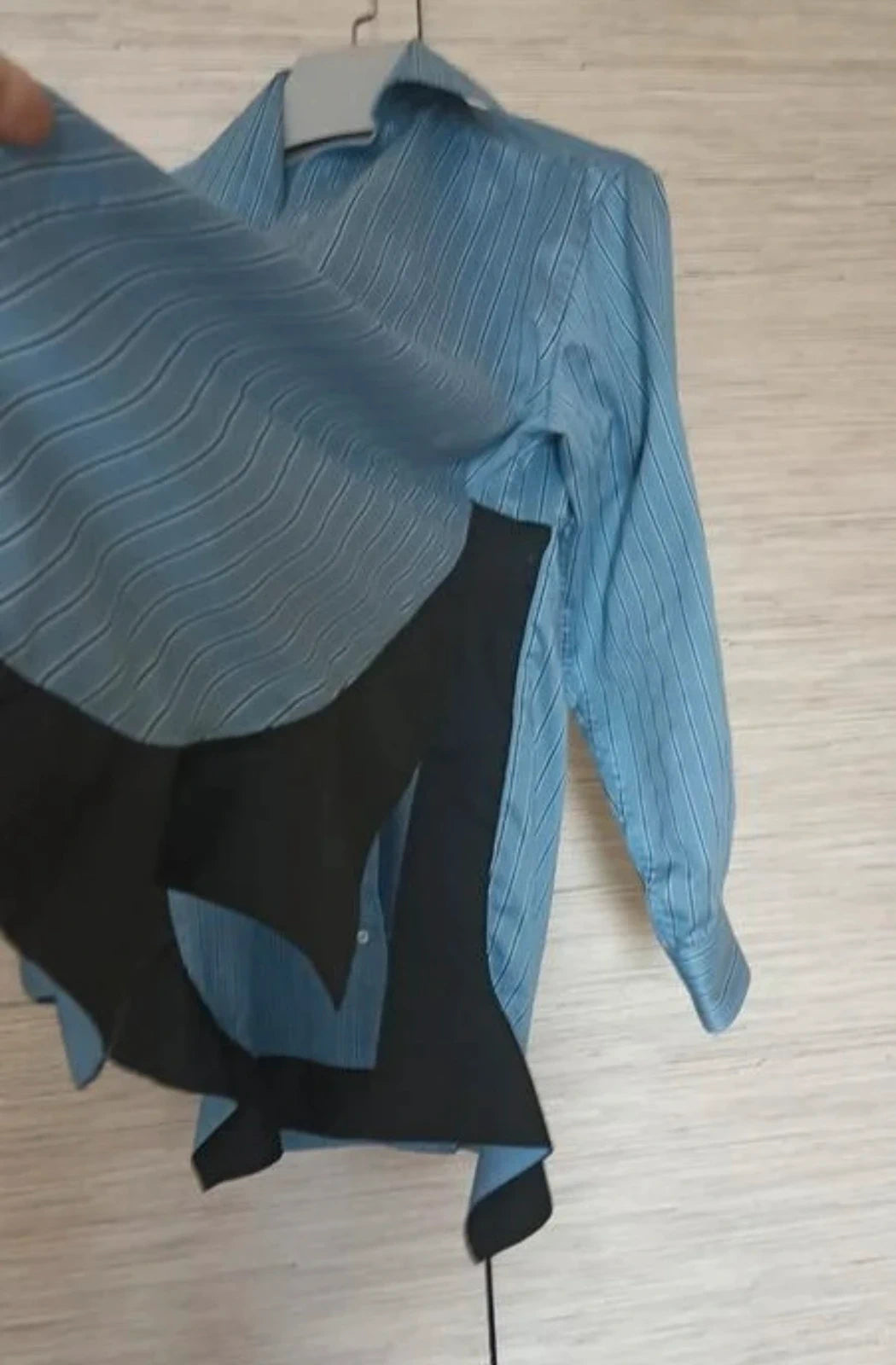 Zadig & Voltaire deluxe blue cotton shirt - view 5