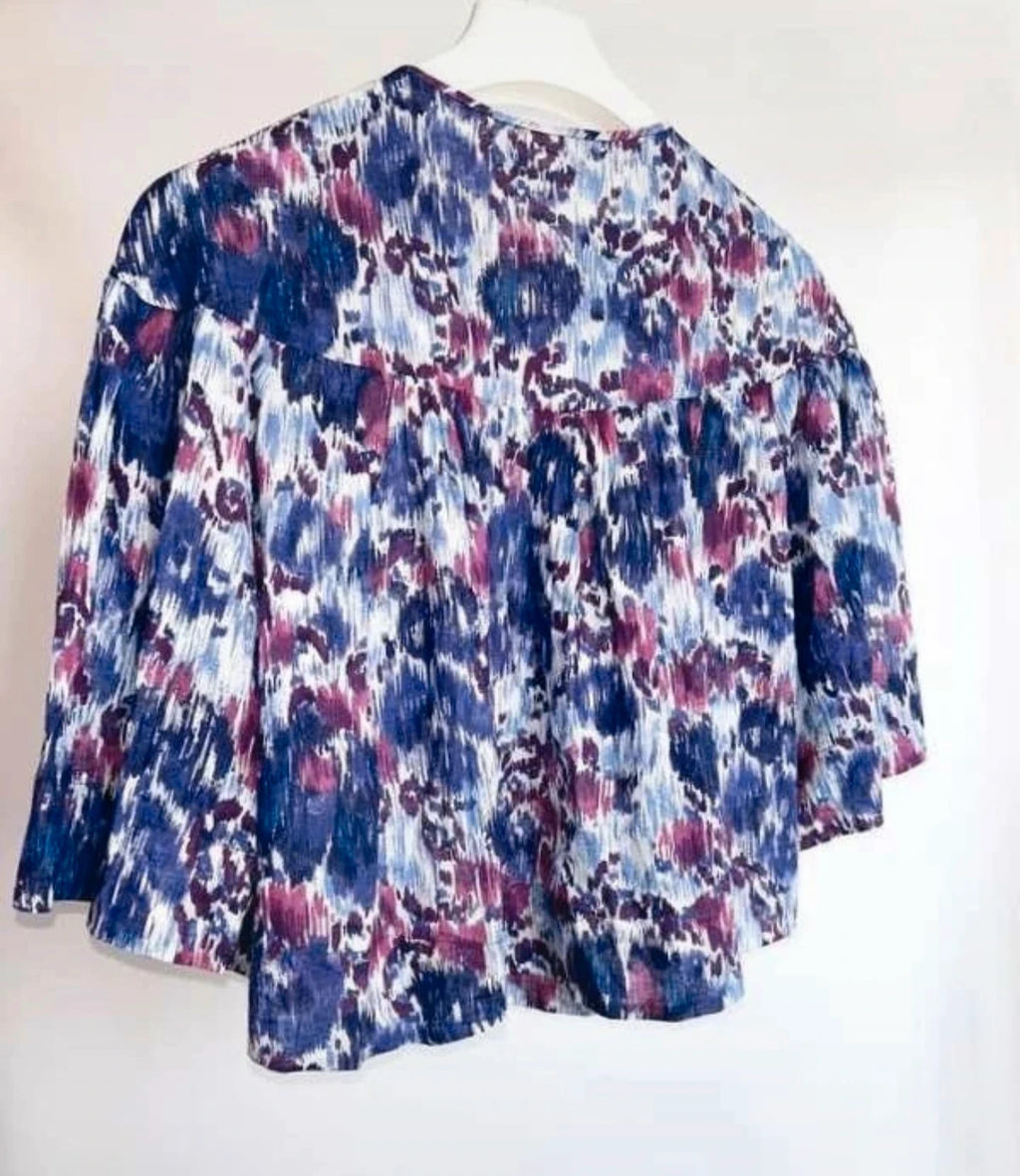 Isabel Marant Étoile Miranda top cotton blouse - view 3